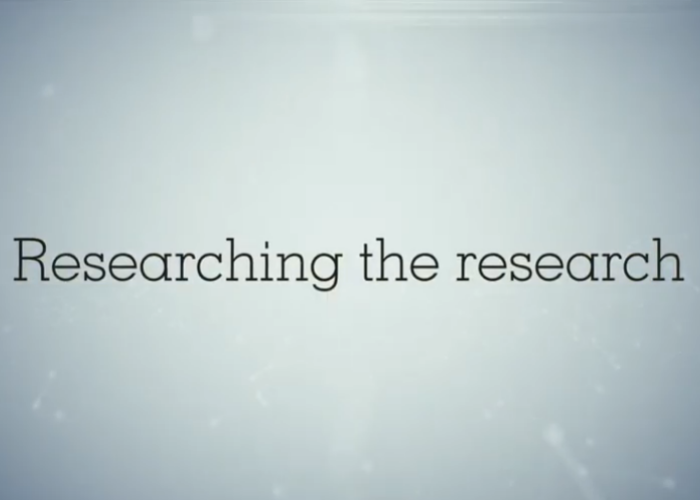 Researching the research - MS Australia