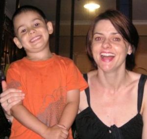 Natalie with son Sami