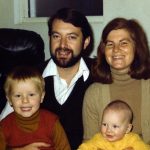 Judith Webb and family